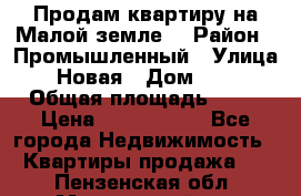 Продам квартиру на Малой земле. › Район ­ Промышленный › Улица ­ Новая › Дом ­ 10 › Общая площадь ­ 33 › Цена ­ 1 650 000 - Все города Недвижимость » Квартиры продажа   . Пензенская обл.,Мокшанский р-н